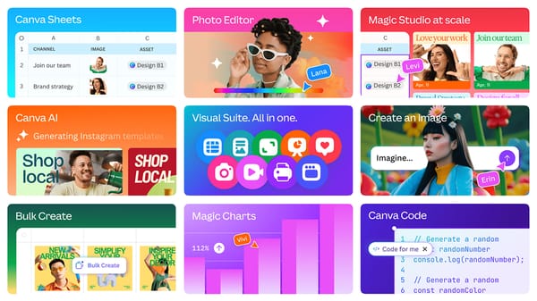 Canva stellt Visual Suite 2.0 mit KI-Tools vor